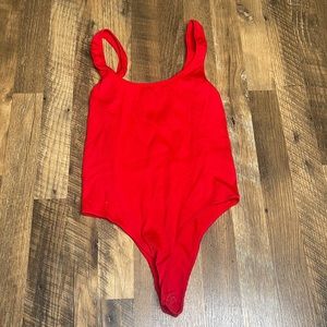Red one piece Forever21